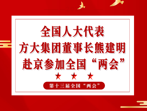 全國(guó)人大代表、方大集團(tuán)董事長(zhǎng)熊建明赴京參加全國(guó)“兩會(huì)”